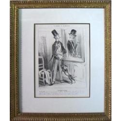 Daumier   La Journee du Celibataire #2065148