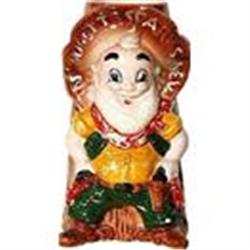 old vintage 1950s SPARKS NUGGET COWBOY vase #2065612