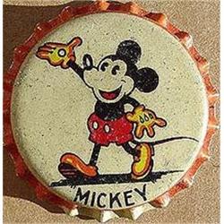Rare 1930s MICKEY MOUSE SODA BOTTLE CAP  #2065616