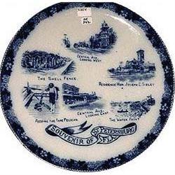 ST. PETERSBURGH FLORIDA PLATE * OLD VINTAGE #2065655