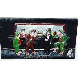 CHALKWARE BAR PLAQUE ~ OLD VINTAGE 1950S #2065657
