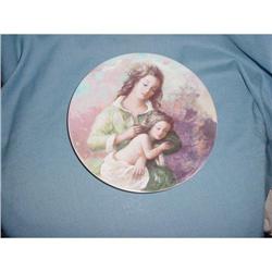 Limoges Plate: Michele Et Sylvie Plate #2065704