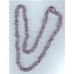 Amethyst Nugget Gemstone Necklace #2065712