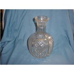 Pressed Glass Water Bottle #2065722