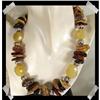 Image 1 : Chunky BALTIC amber GEMSTONE Sterling #2065815