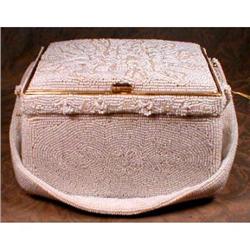 Beaded BOX Purse La REGALE Italian BEADS #2065943