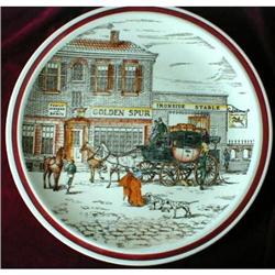 VERNON Kilns CHARGER - Bits of Old England #9  #2065944