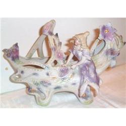 German Amphora Figural Basket/Vase #2065958