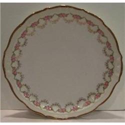 German Hand Painted Rose Charger #2065966