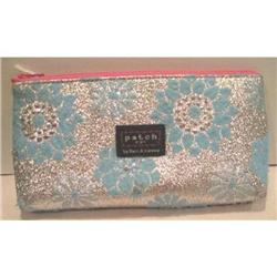 Patch Vintage Blue and Silver Clutch Purse #2065977