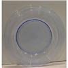 Image 1 : Signed Steuben Threaded Celeste Blue Plate #2065999