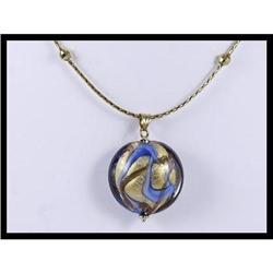 Incomparable 14K Yellow Gold Italian Glass #2066009