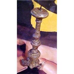 19th Century Carved Gilt Wood Pricket #2066016