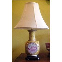 Vintage Hand Painted French Style Lamp with #2066028