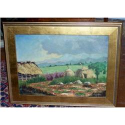 Impressionist Oil on Canvas, Landscape with #2066066