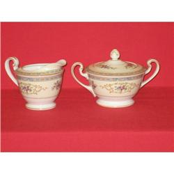 Noritake Sugar Bowl and Creamer #2066070