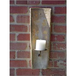 Set of 2 French antique roof tiles sconces #2066167