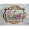 Image 1 : LIMOGES HAND PAINTED TRIVET - ARTIST SIGNED #2066168