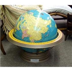 VINTAGE CRAM'S DELUXE 16" POLITICAL TERRESTRIAL#2066346