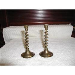 Miniature Brass Candle Sticks #2066360