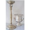 Image 1 : Wine Bucket with Stand c1930 Silver Plate #2066409