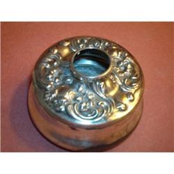 Hair Receiver. Victorian. Silver Plate #2066459