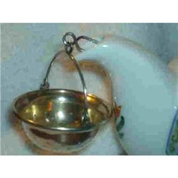 Tea Strainer. Silver Plate. Teapot Spout Type #2066478