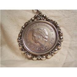 Large Silver Pendant with Silver 10 Guilden #2066573