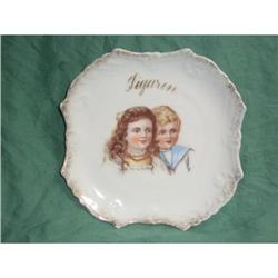 Dutch porcelain serving plate for cigars #2066576