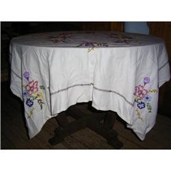Embroidered table cloth #2066580