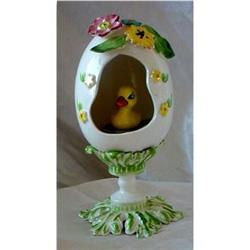 Porcelain Egg with Duck #2066666