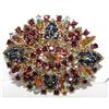 Image 1 : WEISS Multi-Color Rhinestone Pin/Brooch #2066696