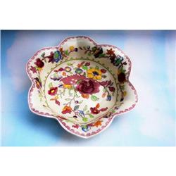 Mason's Regency RED Scalloped Bowl RARE! #2066698