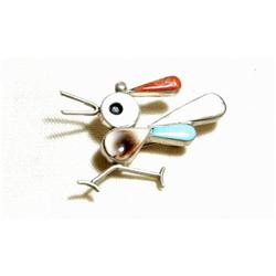 Fred Harvey Era Silver &  multi stones Road #2066743