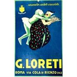 G. Loreti, Advertising on carton by Bolot #2066762
