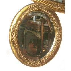 Oval carved  mirror frame gilt  #2066763
