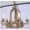 Image 1 : Early 1900s Bronze Chandelier #2066777