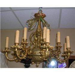 Bronze double tier Chandelier #2066783
