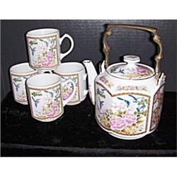 Homco Tea Pot w/4 cups #2066797