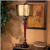 Image 1 : PATRICE OXBLOOD GILDED SHADE DESIGNER TABLE #2066826