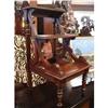 Image 1 : VICTORIAN WALNUT LIBRARY BED STEP STOOL  #2066859