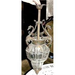 French Bronze Lantern  Swan ornaments #2066914