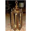 Image 1 : big French Bronze Lantern 30 inches H  #2066941