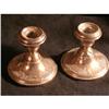 Image 1 : Sterling candlesticks BEAUTIFUL FLORAL BASE #2066998