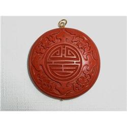 Cinnabar Pendant #2067001