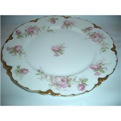 ANTIQUE HAVILAND H-P PLATE 1893=1930  #2067002