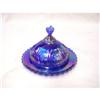 Image 1 : IMPERIAL GLASS BLUE STRAWBERY SEVER #2067018