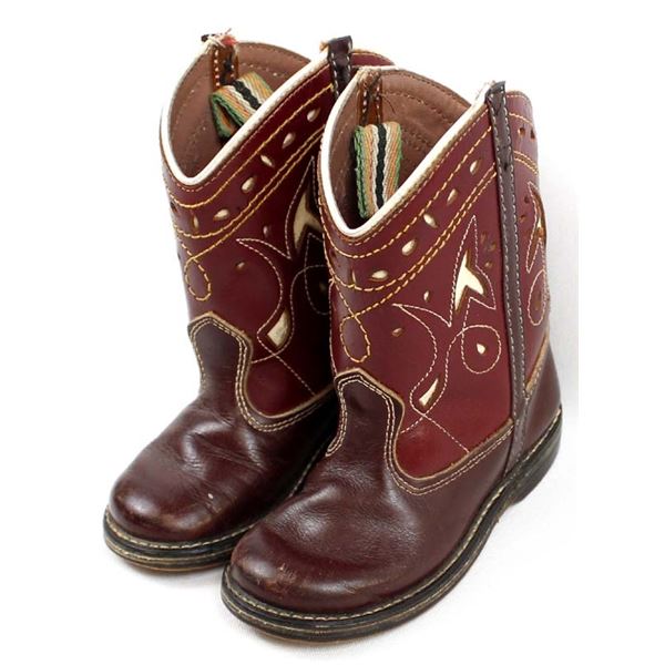 Pair of Vintage Little Buckaroo Child's Boots