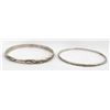 Image 7 : 2 Navajo Sterling Bangle Bracelets