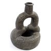 Image 4 : PreColumbian Pottery Stirrup Pot Replica